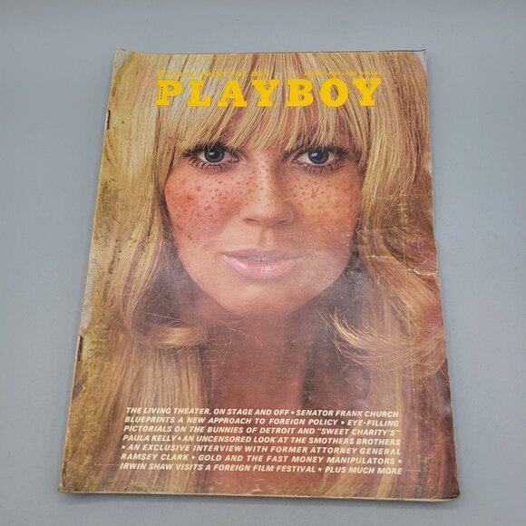 Vintage Playboy Magazine August 1969 Issue Debbie Hopper Smothers Bros - Picture 1 of 7